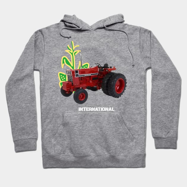 INTERNATIONAL HARVESTER TRACTOR T-SHIRT Hoodie by Cult Classics